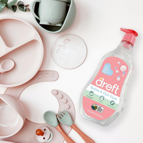 Dreft Jabon Biberones Y Trastes De Bebe 532ml 3 Pack