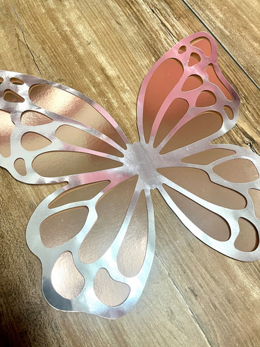 Mariposas Decorativas Super Gigantes Caladas Efecto 3d 38cm Varios Mariposa