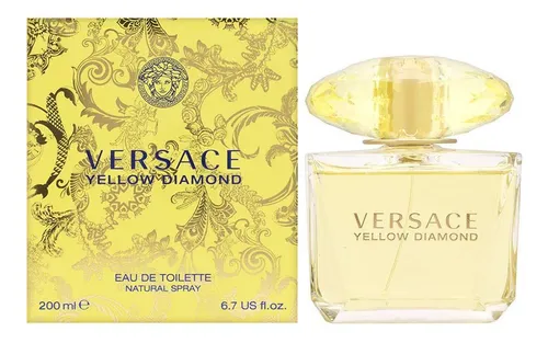 Perfume Gianni Versace Yellow Diamond Edt 200 Ml Para Mujer