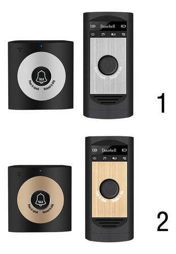 Intercomunicador Inalámbrico Timbre De Vías Interfono