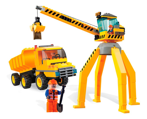 Brictek: Construction - Crane With Truck