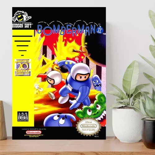 NES - Bomberman II Poster