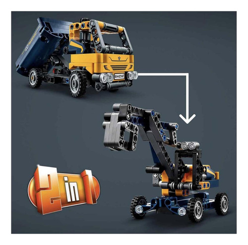 Bloques De Volquete Lego Technic, Presente, Vehículos, Creac