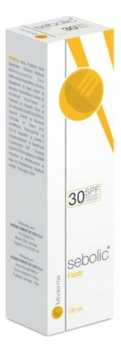 Sebolic Fluído Spf 30 100 Ml