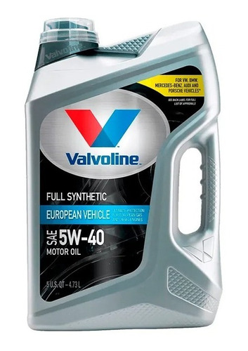 Aceite Full Sintético Valvoline 5w40 European Vehicle 