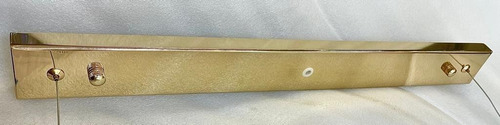 Pendente Retangular Cristal Flor Dente Leão Dourado/cromado Estrutura Dourado