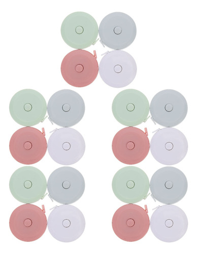Cinta Métrica De Tela Para Medir El Cuerpo, 20 Unidades
