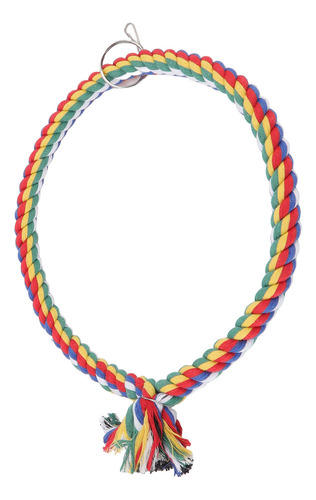 Cuerda De Algodón Con Forma De Pájaro Swing Toys, Colorida,
