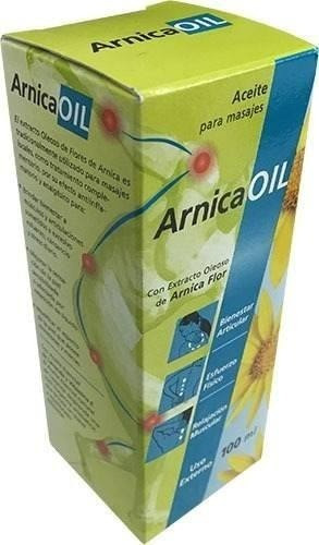 Arnica Oil Aceite Para Masajes Antiinflamatorio X 100ml