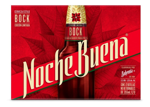 Cerveza Premium Noche Buena 1x12 Botella 355ml | MercadoLibre