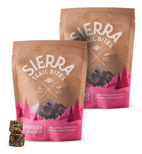 Sunsweet Sierra Trail Bites Snack Pack  Fruit & Nut Trail M