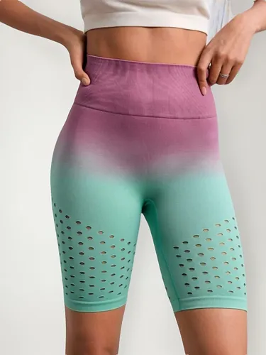 Biker Short Deportivo Push Up - Rosa Verde Ref. 4090