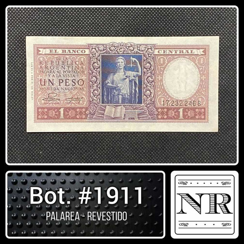 Argentina - 1 $ M$n - Año 1953 - Bot. #1911 - P | R