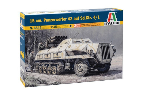 15 Cm Panzerwerfer 42 Auf Sd.kfz.4/1 By Italeri # 6546  1/35