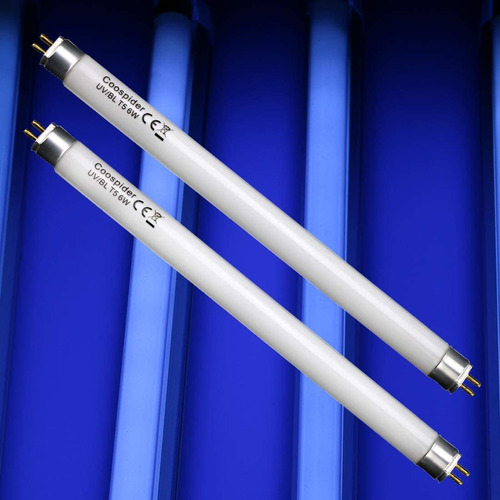 6 Watt Reemplazo De Los Bulbos F6t5 / Bl Fluorescente Negro