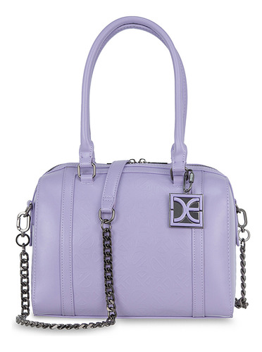 Bolsa Bowling Cloe Lultina I Grande Color Lila