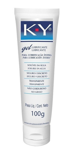 Gel Intimo Lubricante Soluble En Agua Ky X 100g