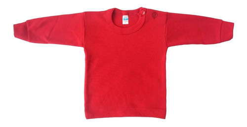 Imagen 5 de 5 de Playera Manga Larga 4 Piezas Talla 1,2,3 Años 100% Algodón L