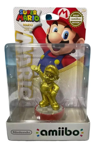 Amiibo Super Mario Bros Gold Edition Sellado