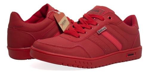 Tenis Newk Hombre Mujer Línea Zapropre Color Rojo