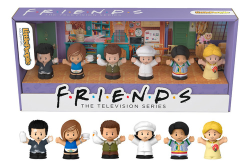 Set De Coleccion 6 Figuras Little People Friends Tv Series