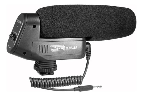 Vidpro Xm-45profesional Condensador Escopeta Micrfono De Vde