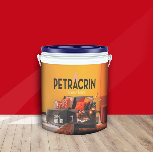 Latex Interior Exterior Antihongos Rojo Teja 1 L Sin Interes