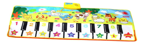 Teclado Musical Tapetes Alfombra Educativa Para Niños