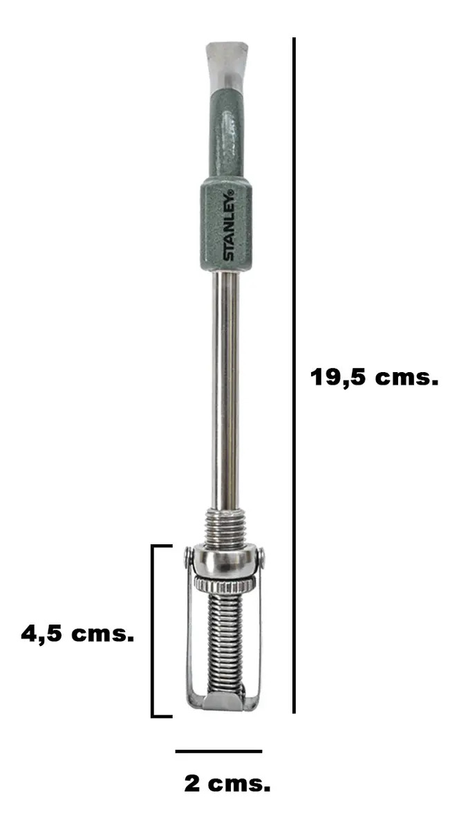 Bombilla Mate Spring Resorte Stanley Ac Inox Flujo Ajustable Color Spring Green