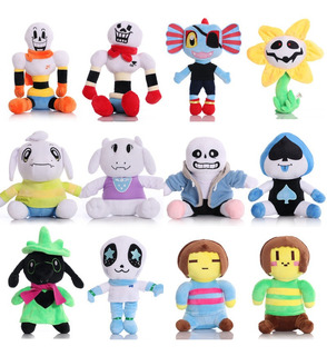 Muñeca De Peluche Undertale Papyrus Sans De Undertale, 12 Un