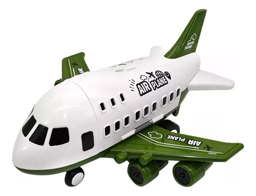 Coche De Juguete Airplane Airliner Para Regalo Infantil.