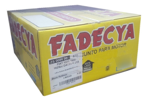 Subconjunto Fadecya Completo Fiat 1600