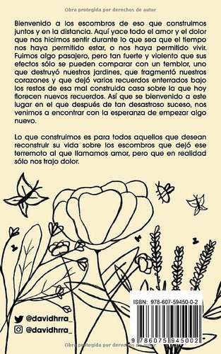 Libro Lo Que Construimos. David Herrera