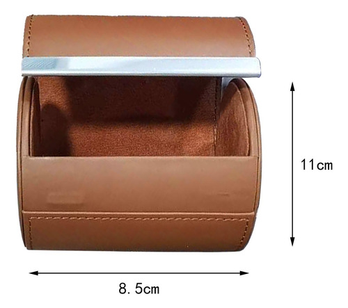 4 Caja Organizadora De Corbatas De Viaje, Caja De Marrón