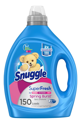 Snuggle Suavizante Liquido Para Telas, Superfresh Spring Bur