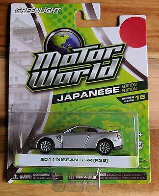 Greenlight - Motor World - 2011 Nissan Gt-r (r35) - 1/64