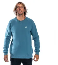 Comprar Buzo Reef Crew Basic Logo Azulino Men Envío Todo El País
