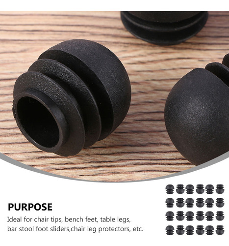 Tapones Redondos De Plástico Para Muebles, 50 Unidades, Tapo