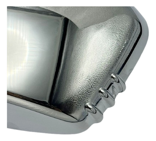Capa Retrovisor L200 Triton Cromada 2008 09 2010 A 2014 Esqu
