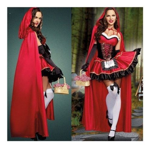 Disfraz De Caperucita Roja Para Mujer