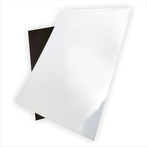 Plancha Iman Sublimable A4 Pvc Blanco Magnetico Sublimar X5