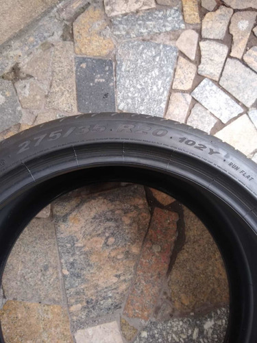 Pneu 275/35r20 102y Pzero Runflat Pirelli Usado Y (Usado)