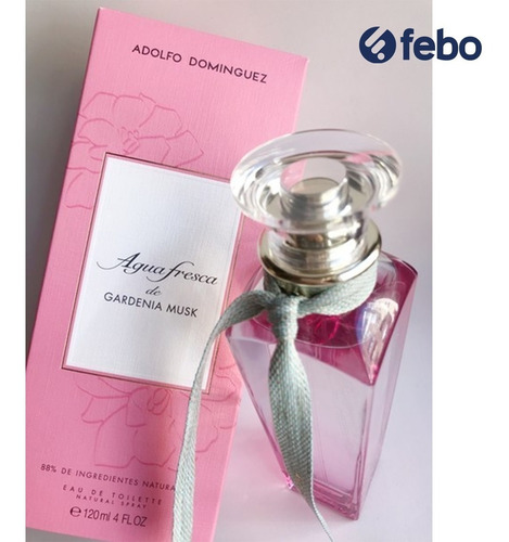 Imagen 4 de 5 de Perfume Adolfo Dominguez Agua Fresca Gardenia Musk 120ml