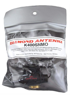 Diamond K400s-nmo Lip Mount, 2-axis Adjustable Antenna Vehic
