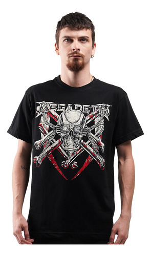 Camiseta Megadeth Killing Is My Business Rock Activity
