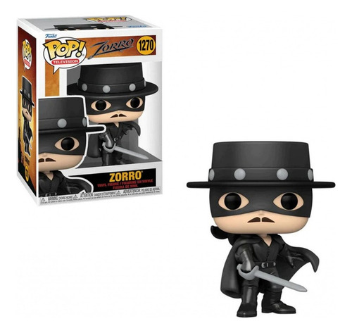 Funko Pop Television! Zorro # 1270 Zorro Original