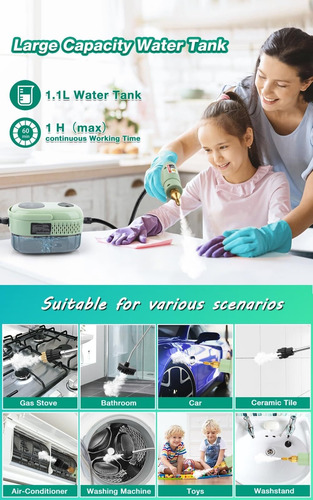 Limpiador A Vapor Portátil Para Limpiar Chinches De Cama