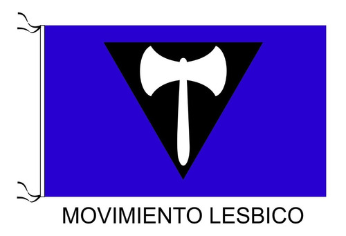 Bandera Movimiento Lésbico Lgbt 90 X 60cm