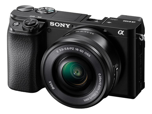 Sony Alpha 6100 16-50mm OSS Kit mirrorless cor preto