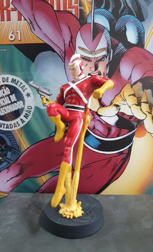 Dc Comics Figurine Eaglemos - Adam Strange Nº 61 - Miniatura